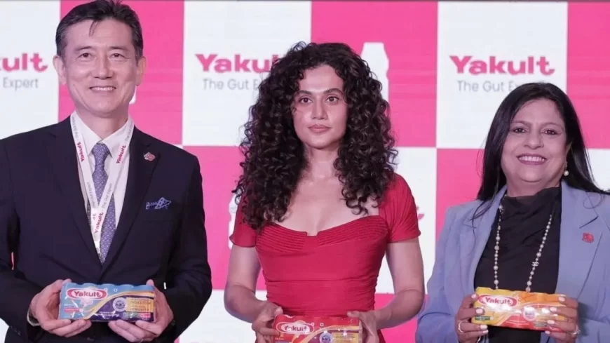 Yakult Danone India Signs Taapsee Pannu as Brand Ambassador to Promote Gut Health