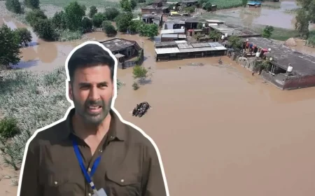 Akshay Kumar Donates ₹5 Crore for Punjab Flood Relief, Calls It ‘Sewa’