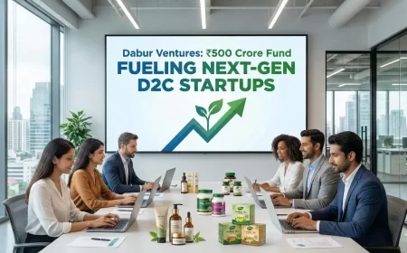 Dabur Ventures Launches ₹500 Crore Fund to Fuel Next-Gen D2C Startups in Health & Beauty