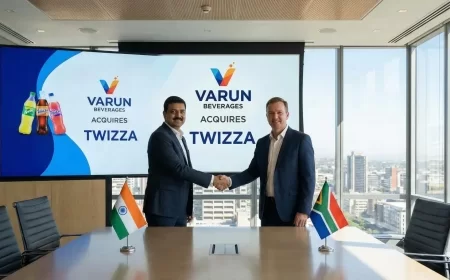 Varun Beverages to Acquire South Africa’s Twizza in ₹9,000 Cr Deal, Strengthens Africa Footprint