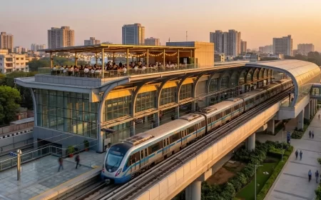 Ghaziabad RRTS Station to Get India’s First Rooftop Restaurant as NCRTC Rolls Out 18,500+ Sq m Commercial Plan