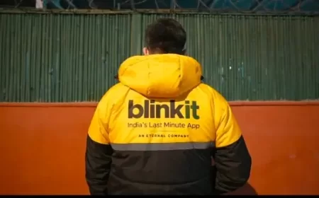 AAP MP Raghav Chadha Delivers Orders Dressed as Blinkit Rider, Sparks Debate on Gig Workers’ Rights