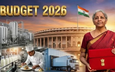 Budget 2026 Signals Big Reset for India’s Food & Restaurant Industry: PLI Expansion, GST Fixes and Dairy Export Push