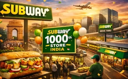 Subway Hits 1,000 Stores in India, Emerges as a Serious QSR Challenger