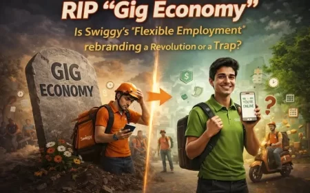 Swiggy Wants to Retire the Term ‘Gig Worker’: What Its ‘Flexible Employment’ Push️ Rebrand Really Means