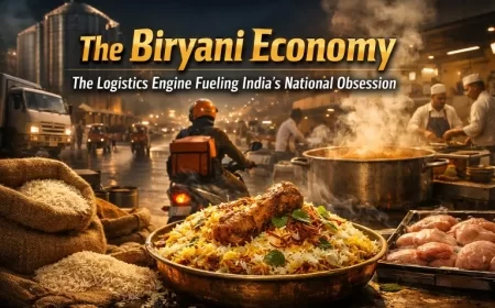 The Biryani Economy: The Logistics Engine Fueling India’s National Obsession