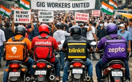 Gig Workers to Hold Nationwide Physical Protests on February 3 After Online Strike