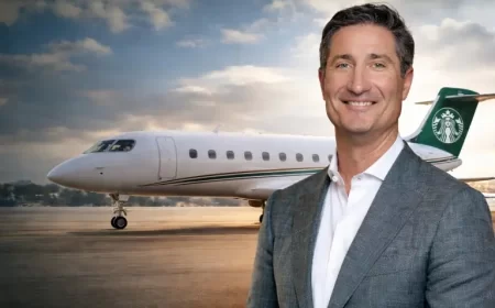 Why Starbucks Has Approved Unlimited Private Jet Travel for CEO Brian Niccol