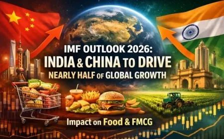 IMF Outlook 2026: India and China to Drive Nearly Half of Global Growth — What It Means for Food & FMCG