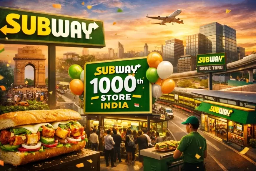 Subway Hits 1,000 Stores in India, Emerges as a Serious QSR Challenger