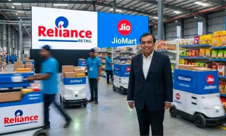 Reliance’s JioMart Hits 1.6 Million Daily Orders as Quick Commerce Becomes 20% of Retail Revenue