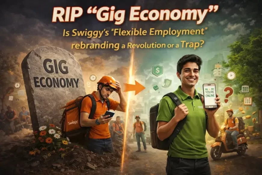 Swiggy Wants to Retire the Term ‘Gig Worker’: What Its ‘Flexible Employment’ Push️ Rebrand Really Means