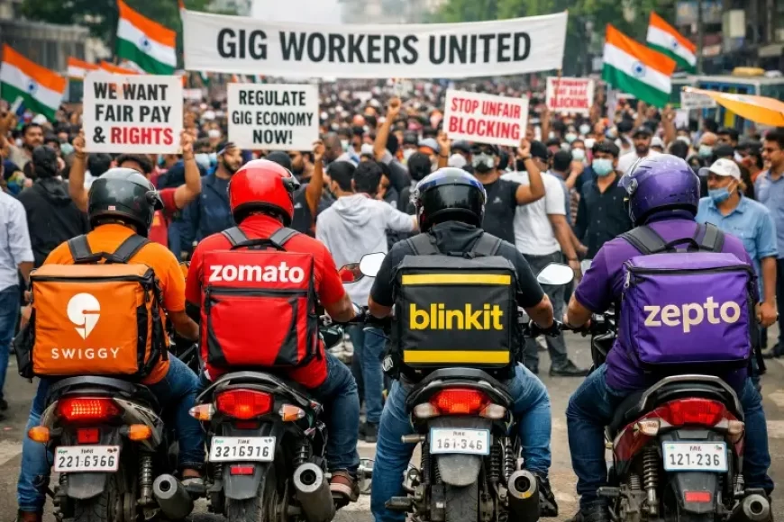 Gig Workers to Hold Nationwide Physical Protests on February 3 After Online Strike