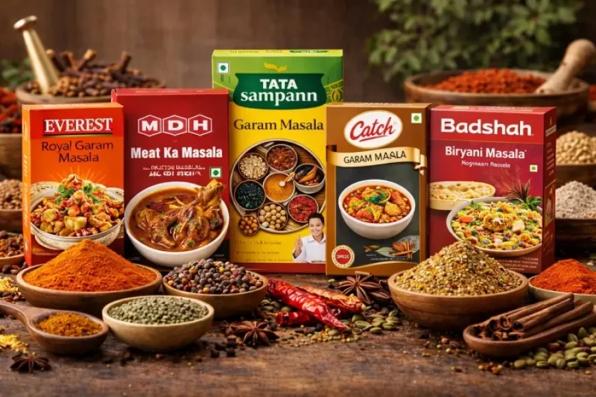 Top 5 Spice Brands of India FY 2025–26: Revenue Growth, Quick Commerce Impact and the New Battle for Indian Kitchens