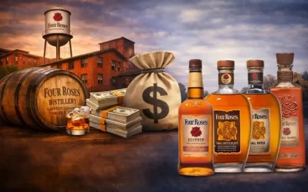 Kirin Sells Four Roses Bourbon to E. & J. Gallo in $775 Million Deal, Shifts Focus to Healthcare
