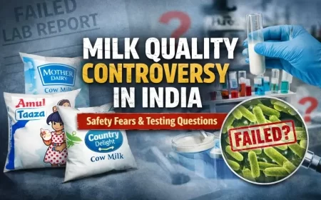 Milk Quality Crisis in India? Viral Test Reports on Amul, Mother Dairy and Country Delight Raise Serious Questions on Methodology