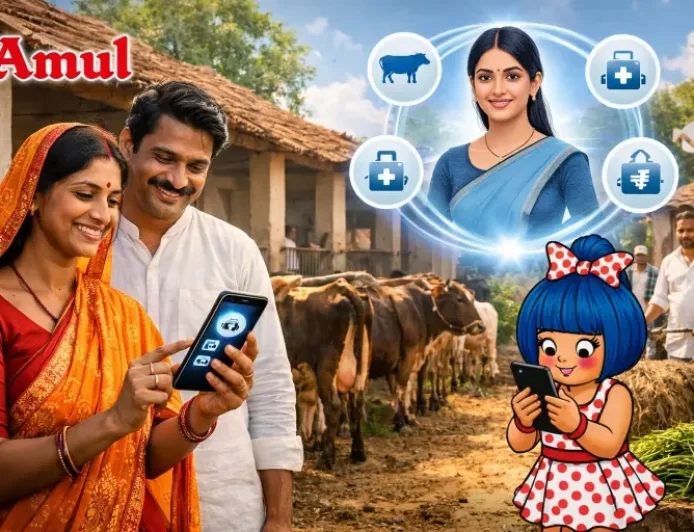 Amul Launches ‘Sarlaben’ AI Assistant to Help Dairy Farmers with Cattle Health, Feeding and Government Schemes