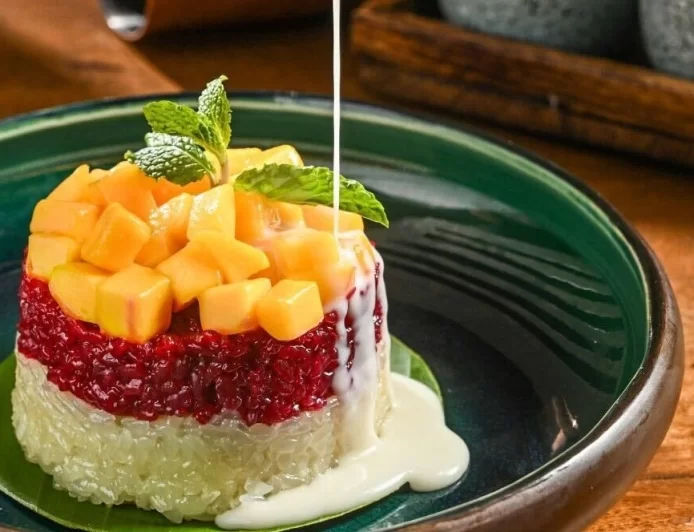 Mango Sticky Rice Recipe by Chef Dipesh Darjee, Corporate Chef at Yuki – A Gourmet Dessert Experience